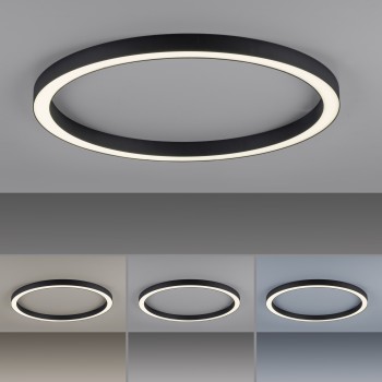 Plafoniera LED PURE-LINES antracit Zuma Line 6306-13, D70 cm, 42W