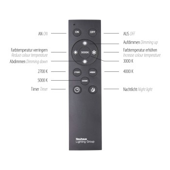 Plafoniera LED PURE-LINES antracit Zuma Line 6306-13, D70 cm, 42W