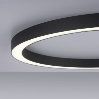 Plafoniera LED PURE-LINES antracit Zuma Line 6306-13, D70 cm, 42W