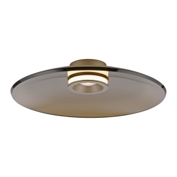 Plafoniera LED PURE MOON maro Zuma Line 6095-97, D50 cm, 25.7W