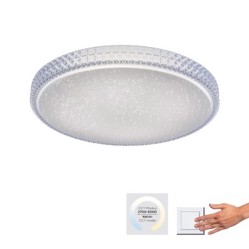 Plafoniera LED FRIDA transparent Zuma Line 14372-00, D60 cm, 36W