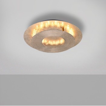 Plafoniera LED NEVIS auriu Zuma Line 9011-12, 34x25.5 cm, 8W