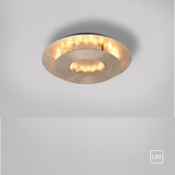 Plafoniera LED NEVIS auriu Zuma Line 9011-12, 34x25.5 cm, 8W