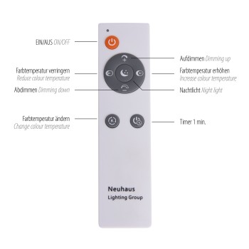 Plafoniera LED SPARKLE otel Zuma Line 14673-55, 4x48 cm, 20W