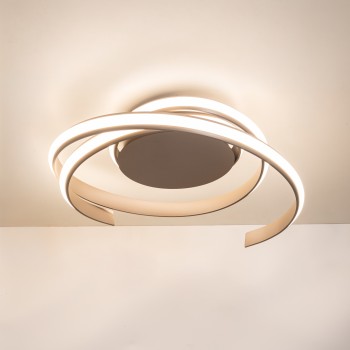 Plafoniera LED VECINO bej Zuma Line 250051C-BE, 50x52 cm, 42W