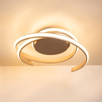 Plafoniera LED VECINO bej Zuma Line 250051C-BE, 50x52 cm, 42W