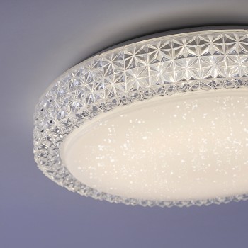 Plafoniera LED FRIDA transparent Zuma Line 14371-00, D40 cm, 22W