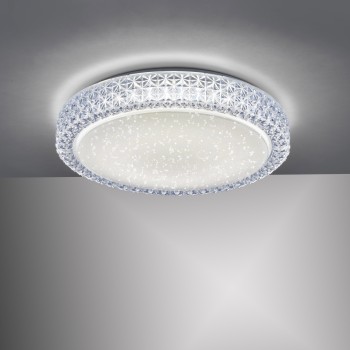 Plafoniera LED FRIDA transparent Zuma Line 14371-00, D40 cm, 22W