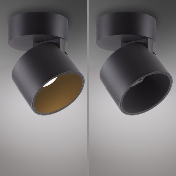 Plafoniera LED PURE CUP negru Zuma Line 6226-18, 13.7x9.5 cm, 15W