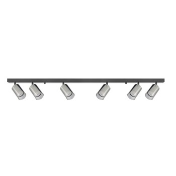Plafoniera REN negru Zuma Line OB-2211BD-6-BK, 119x6 cm, 6xGU10