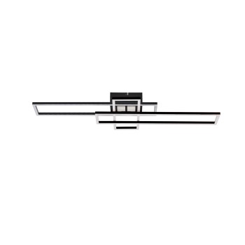 Plafoniera LED LUMENZ negru Zuma Line MS243-BK, 93.8x36.5 cm, 55W