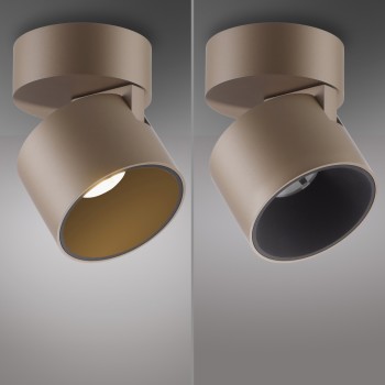 Plafoniera LED PURE CUP maro Zuma Line 6226-97, 13.7x9.5 cm, 15W