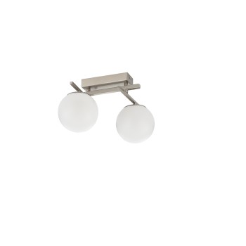 Plafoniera LED NEBULA nichel Zuma Line MS223121-SN, 39.3x28.4 cm, 20W