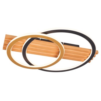 Plafoniera LED SERANA auriu Zuma Line C230617002B, 57x44 cm, 40W