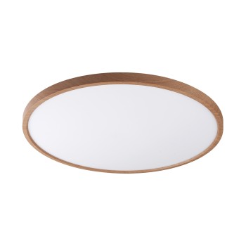Plafoniera LED CAMI lemn Zuma Line WM-BP1108-L-W, D60 cm, 48W