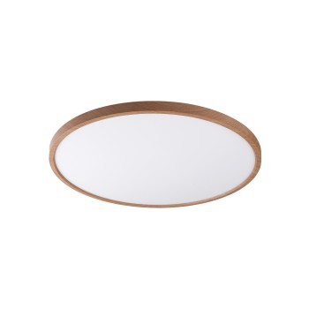 Plafoniera LED CAMI lemn Zuma Line WM-BP1108-M-W, D50 cm, 42W