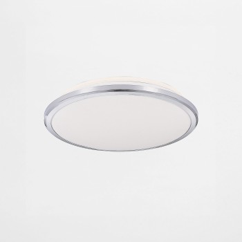Plafoniera LED MOREN crom Zuma Line MS70224V-CH, D28 cm, 22W