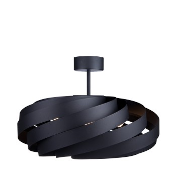 Plafoniera VENTO negru Zuma Line 1131, D60 cm, 4xE27