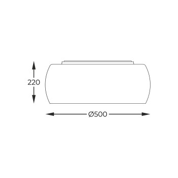 Plafoniera CRYSTAL argintiu Zuma Line C0076-06X-F4FZ, D50 cm, 6xG9