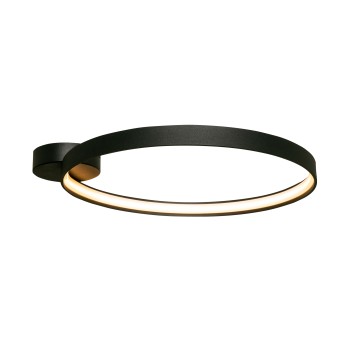 Plafoniera LED CIRCLE negru mat Zuma Line LA0772, D78 cm, 50W
