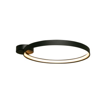Plafoniera LED CIRCLE negru mat Zuma Line LA0770, D55 cm, 30W