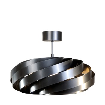 Plafoniera VENTO antracit Zuma Line 1135, D60 cm, 4xE27