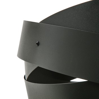 Plafoniera TORNADO negru Zuma Line 1116, D50 cm, 3xE27
