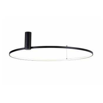 Plafoniera LED HORIK negru Zuma Line 89429-90BK, D90 cm, 40W