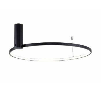 Plafoniera LED HORIK negru Zuma Line 89429-60BK, D60 cm, 32W