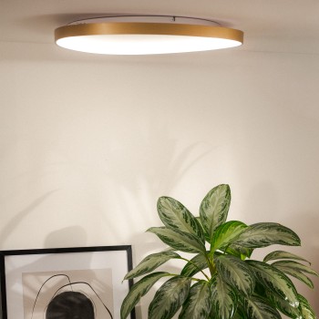 Plafoniera LED LIRIA auriu Zuma Line MS756160, D61.5 cm, 60W
