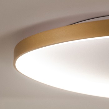Plafoniera LED LIRIA auriu Zuma Line MS756160, D61.5 cm, 60W