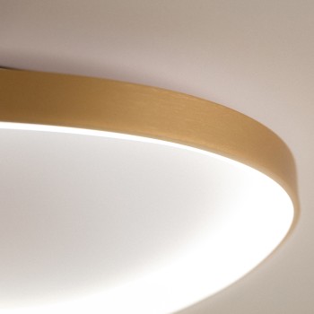 Plafoniera LED LIRIA auriu Zuma Line MS756160, D61.5 cm, 60W