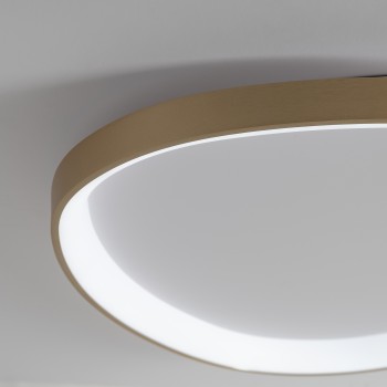 Plafoniera LED LIRIA auriu Zuma Line MS756160, D61.5 cm, 60W