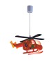 Lustra copii elicopter Helicopter 4717 Rabalux, multicolor