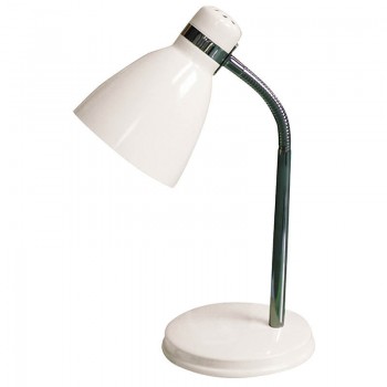 Lampa de birou PATRIC 4205 Rabalux, E14 40W, alb-crom - 1