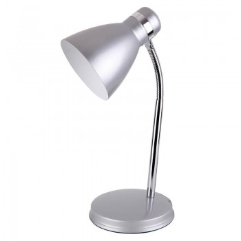 Lampa de birou PATRIC 4206 Rabalux, E14 40W, argintiu-crom