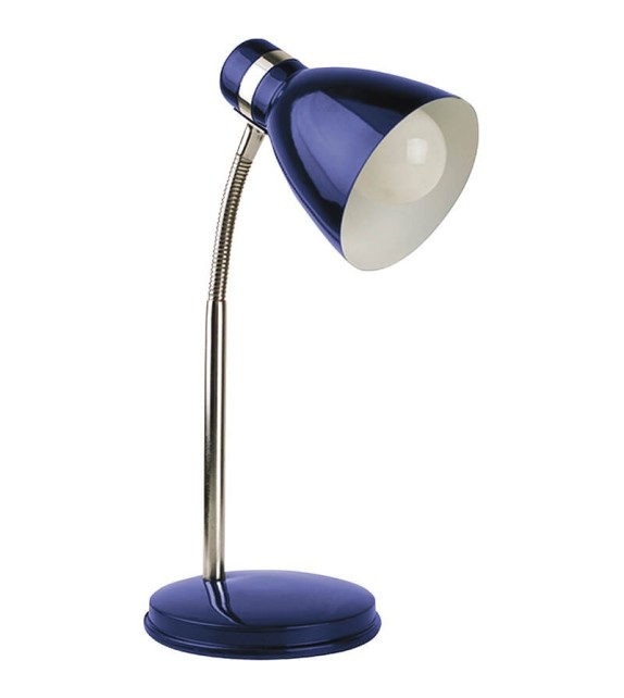 Lampa de birou PATRIC 4207 Rabalux, E14 40W, albastru-crom