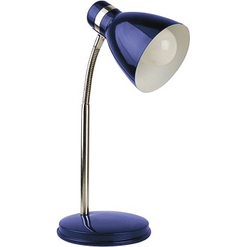 Lampa de birou PATRIC 4207 Rabalux, E14 40W, albastru-crom - 1