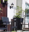 Aplica de exterior cu senzor de miscare MILANO 7837 Rabalux, negru