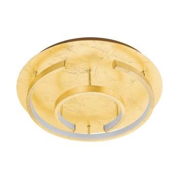 Plafoniera moderna POZONDON 98487 Eglo, LED 18W, 2000lm, 3000K, auriu - 1