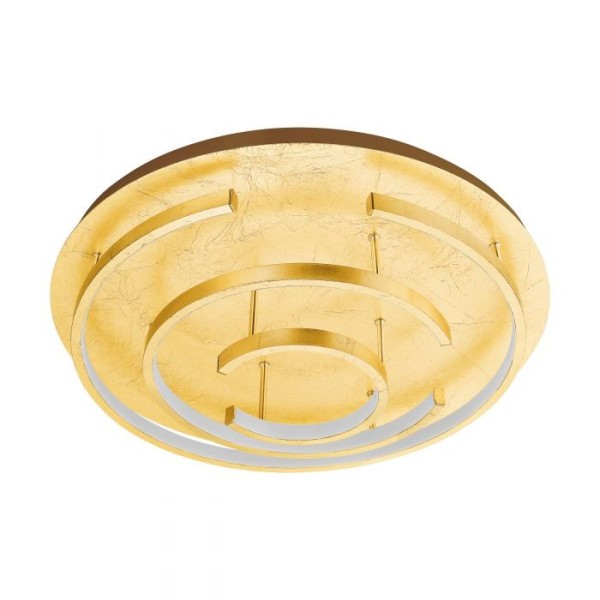 Plafoniera moderna POZONDON 98488 Eglo, LED 24W, 2400lm, 3000K, auriu - 1
