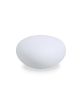 Glob luminos de gradina SASSO PT1 D30 Ideal Lux, E27 1x40W, alb