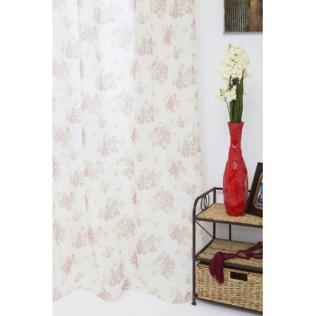 Perdea Blanca Mendola Home Textiles, 300x245cm, cu rejansa, roz - 2