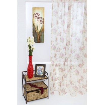 Perdea Blanca Mendola Home Textiles, 140x245cm, roz - 1