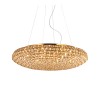 Pendul cu cristale KING SP12 088020 Ideal Lux, auriu