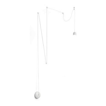 Pendul modern TALL SP1 BIG 196770 Ideal Lux, alb - 1