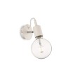 Aplica de perete moderna EDISON AP1 138374 Ideal Lux, alb