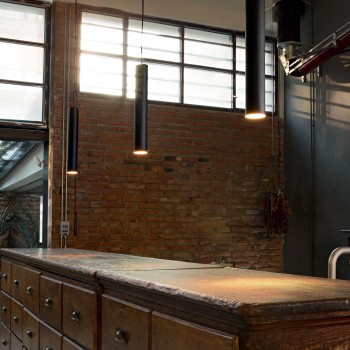 Pendul modern LOOK SP1 SMALL 104928 Ideal Lux, negru - 1