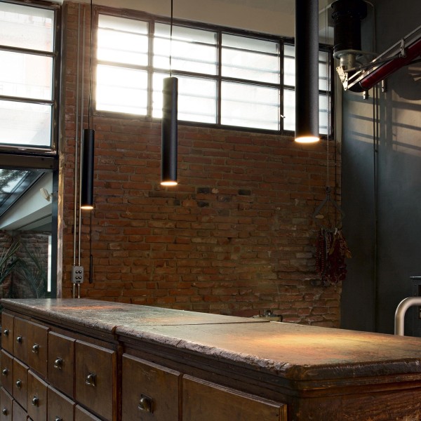 Pendul modern LOOK SP1 SMALL 104928 Ideal Lux, negru - 1