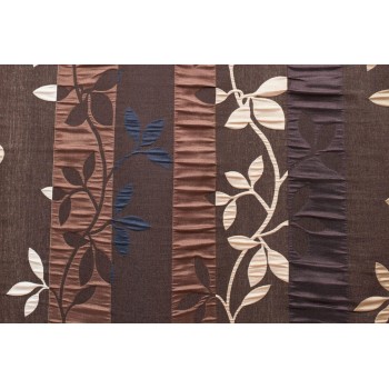 Draperie Gordia Mendola Home Textiles, 140x245cm cu inele, maro - 1